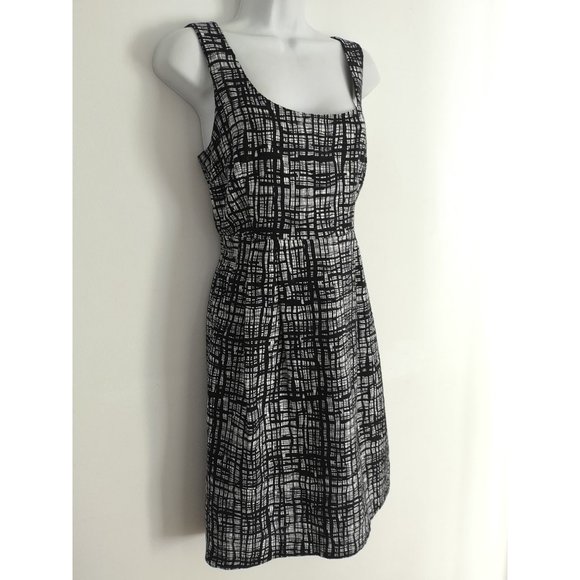Michael Kors Cotton Dress black/white 6 - Picture 2 of 8